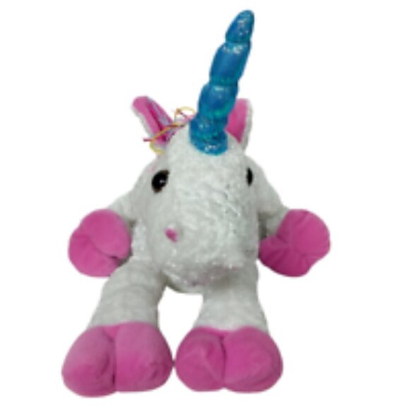 Allentown Toy White Unicorn Plush Stuffed Animal 17 Inch - Picture 2 of 7
